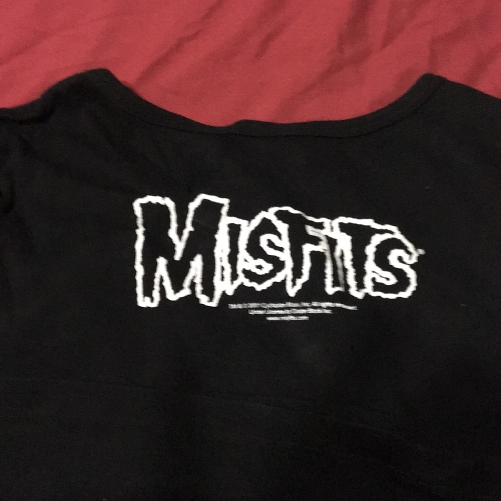Misfits lady’s baby doll tee